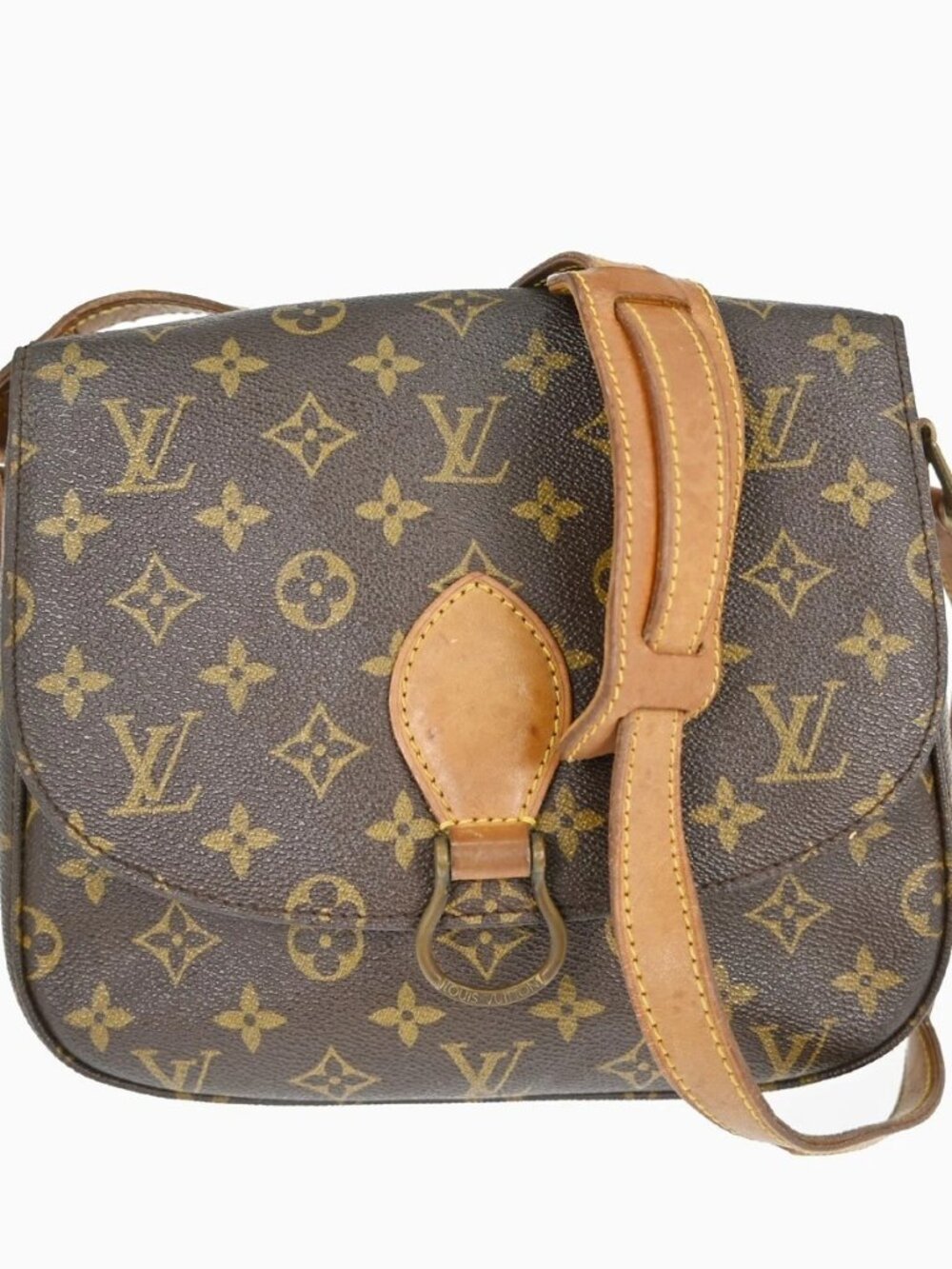 LOUIS VUITTON SAINT CLOUD GM SHOULDER BAG MONOGRAM M51242 873VI YQ06196 - Picture 1 of 16